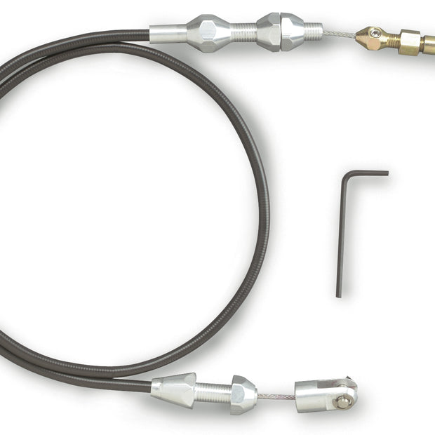36" UNIVERSAL BLACK HOUSING RAMJET THROTTLE CABLE