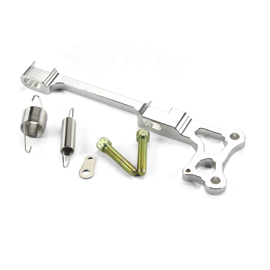 BILLET ALUMINUM EDELBROCK CARB BRACKET & SPRINGS