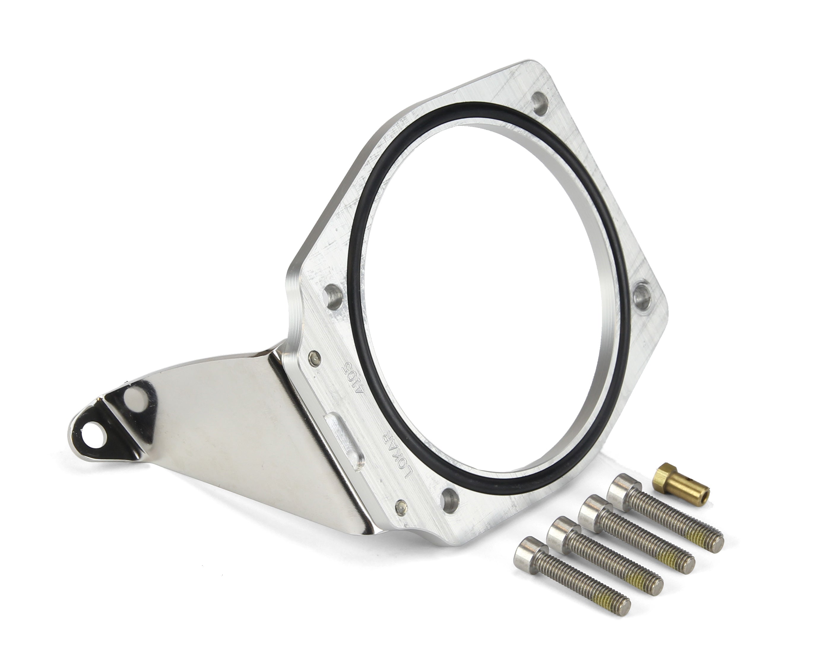 Holley Sniper Throttle Body Bracket Kit - 102mm - Clear