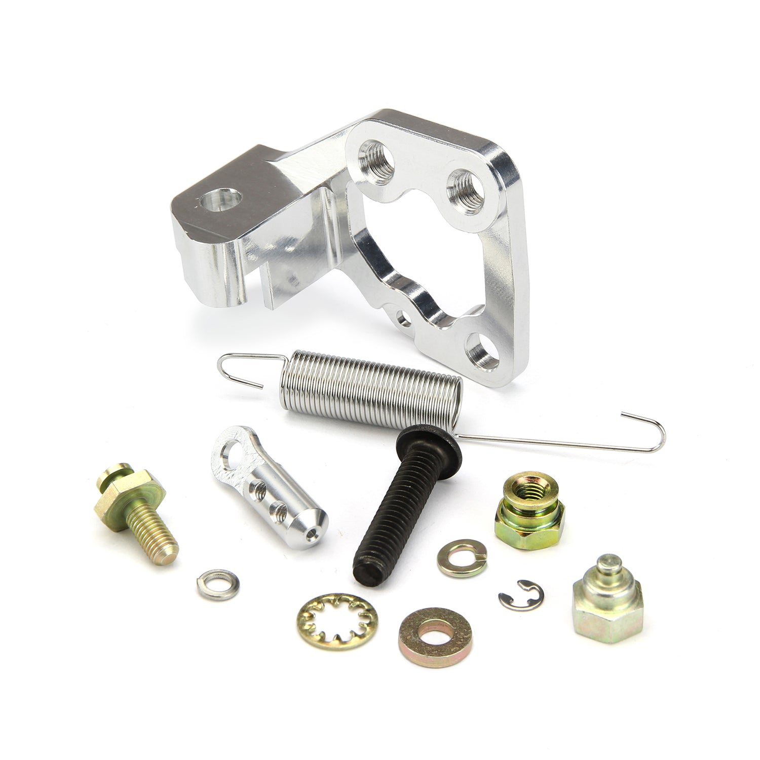 BILLET ALUMINUM BRACKET AND SPRINGS FOR HOLLEY SNIPER 2 EFI