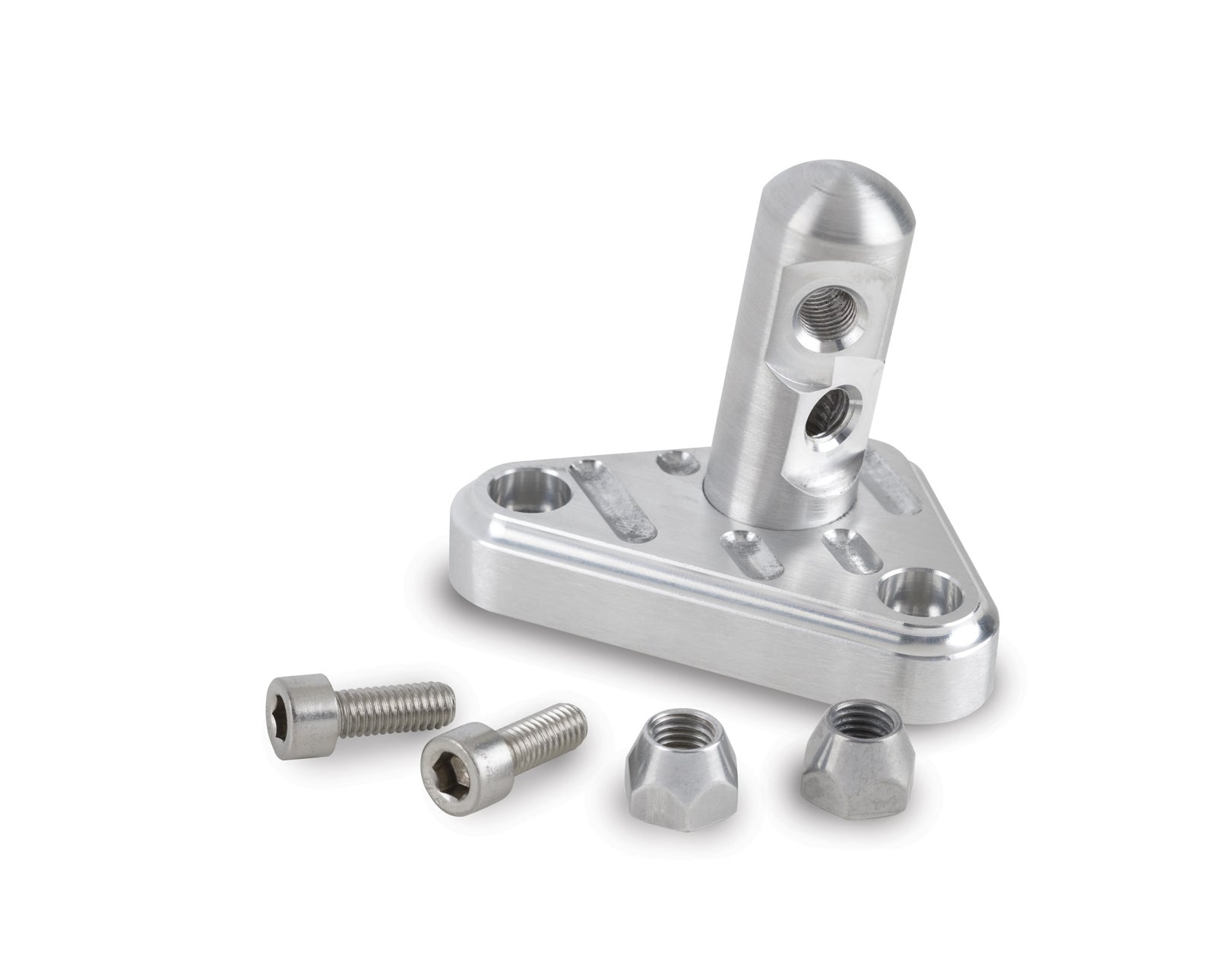 TUNED-PORT BILLET ALUMINUM BRACKET WITH DOUBLE STUD