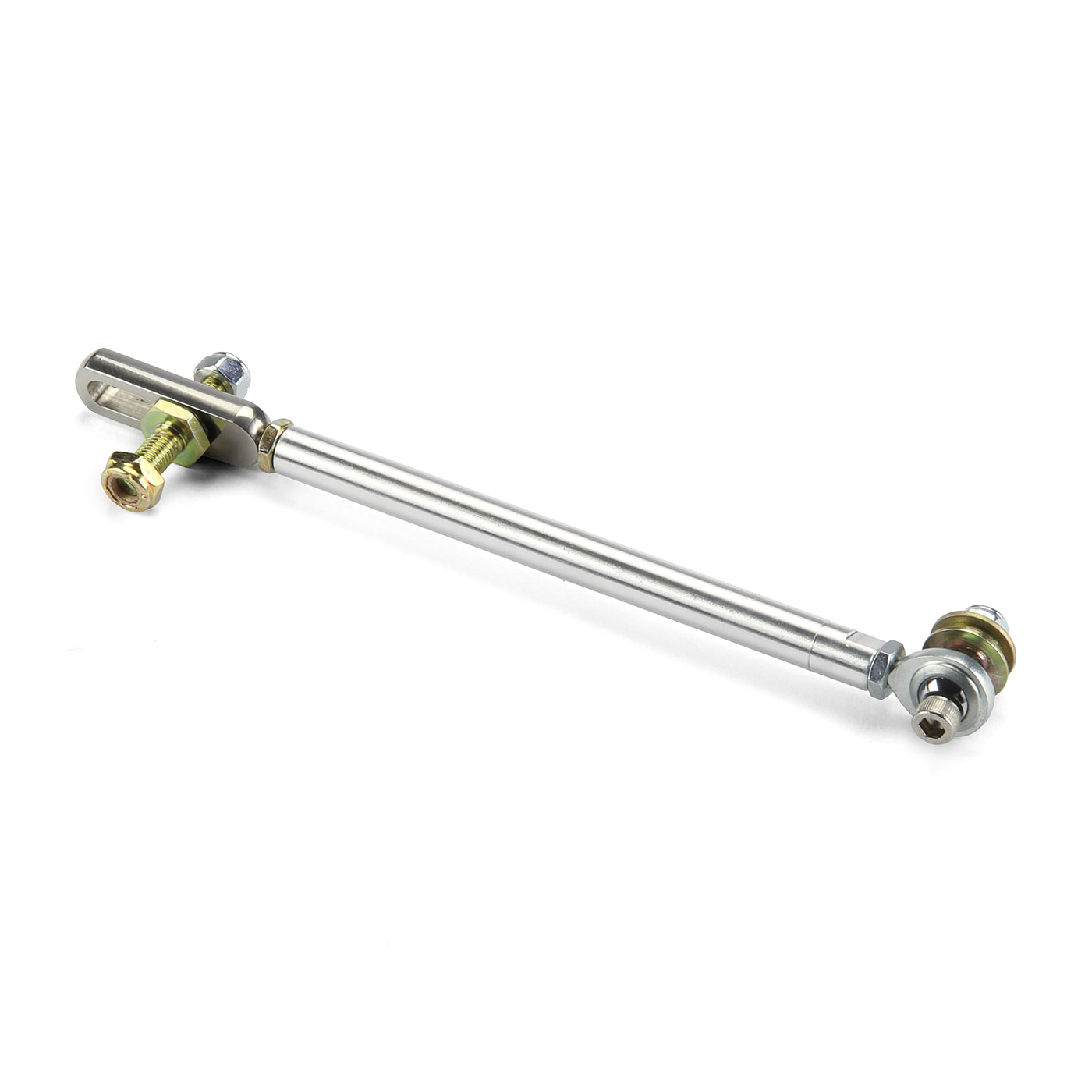 BILLET ALUMINUM PROGRESSIVE LINKAGE ROD FOR EDELBROCK CARBS. CENTER DISTANCE 6 3