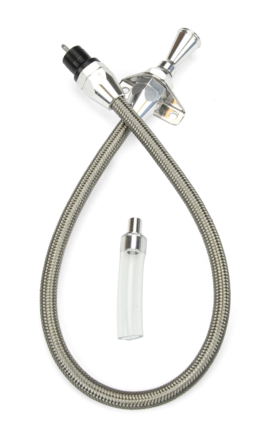 36" HI-TECH FLEXIBLE STAINLESS FIREWALL MOUNT TRANS DIPSTICK FOR 727