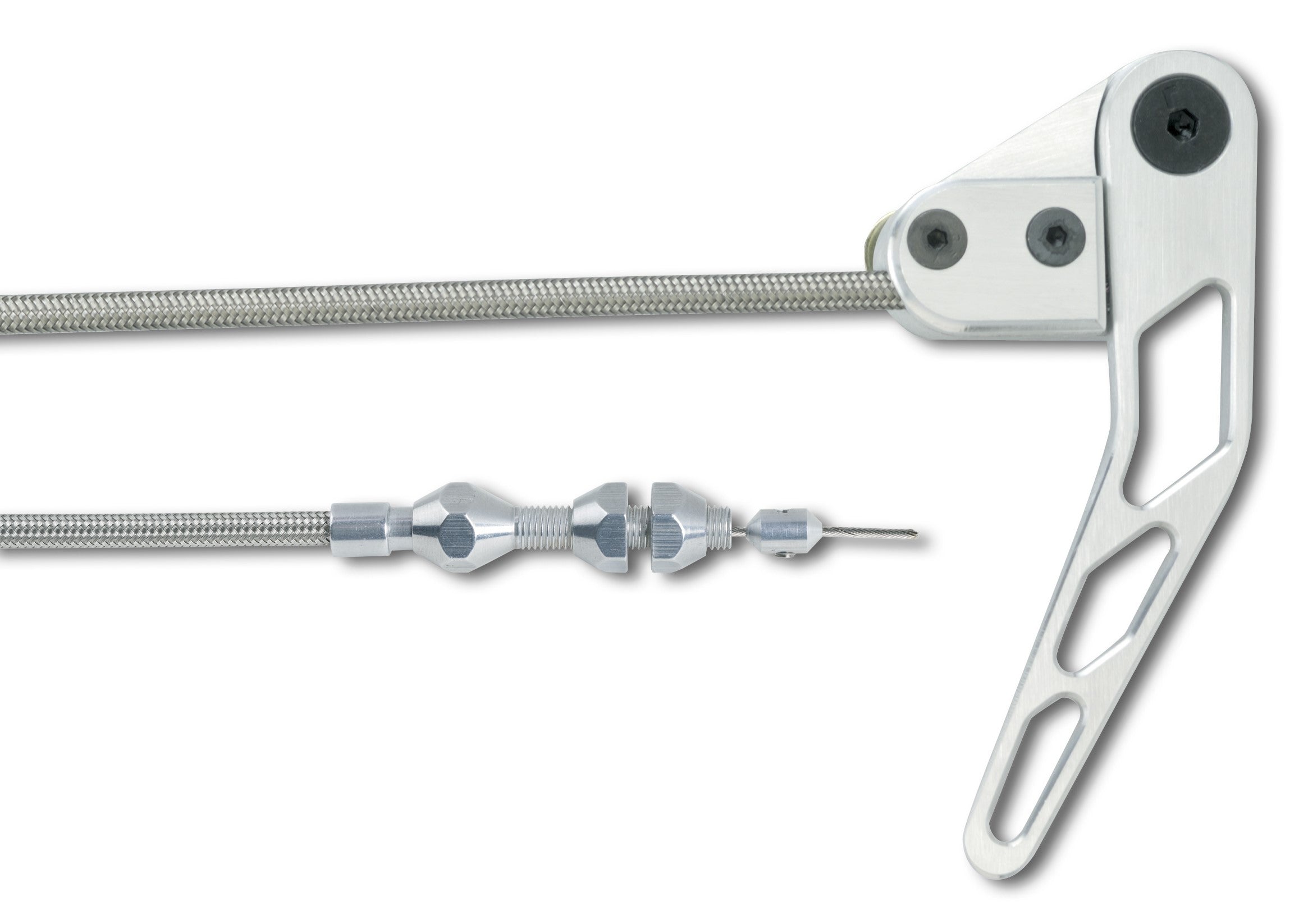 HI-TECH STAINLESS TRUNK RELEASE CABLE KIT FOR RIGHT HAND DRIVE