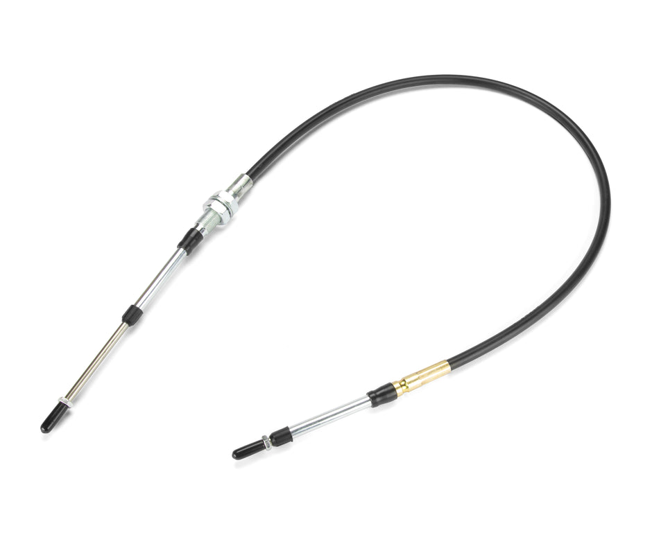 120" 40 SERIES PUSH/PULL CABLE WITH BULKHEAD GROOVE FOR LOKAR CABLE OPERATED SHIFTER