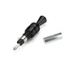 ANCHOR-TIGHT LOCKING BLACK DIRECT MOUNT TRANS DIPSTICK FOR AOD/4R70W/AODE