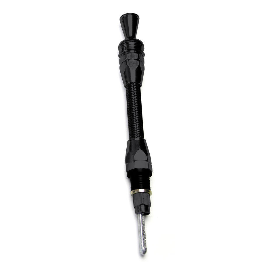 ANCHOR-TIGHT LOCKING BLACK DIRECT MOUNT TRANS DIPSTICK FOR 4L80E