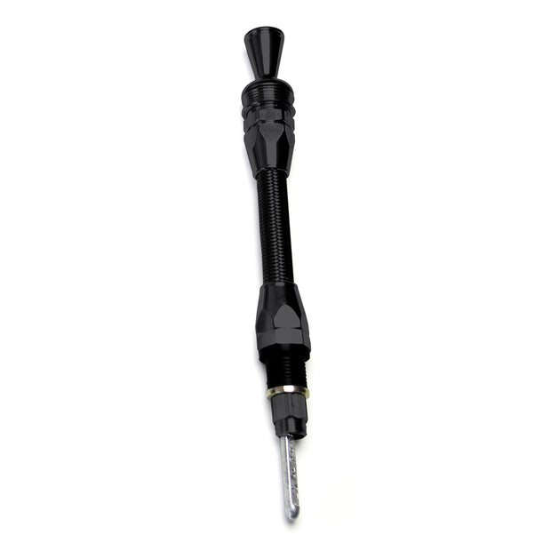 ANCHOR-TIGHT LOCKING BLACK DIRECT MOUNT TRANS DIPSTICK FOR 4L80E