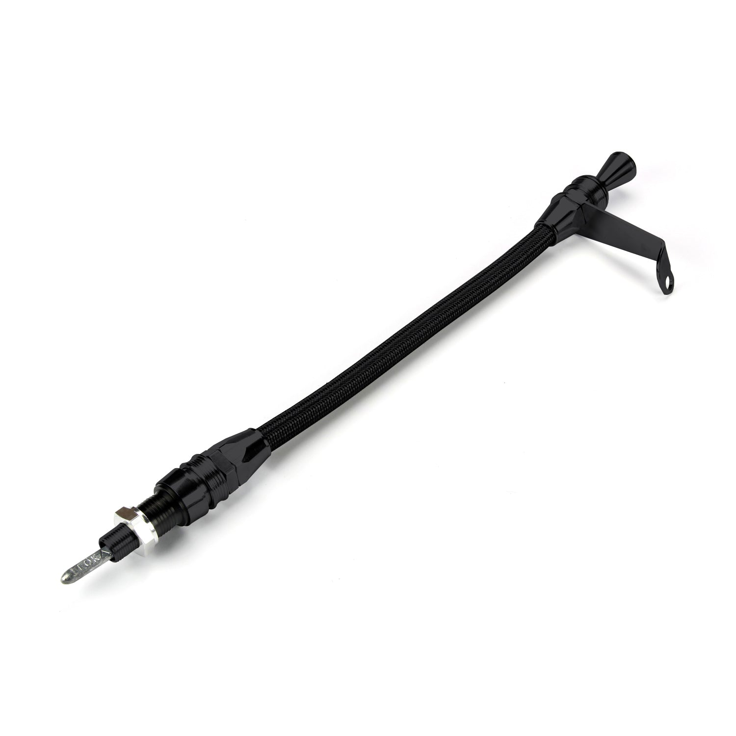 ANCHOR-TIGHT LOCKING BLACK TRANS MOUNT TRANS DIPSTICK FOR 700-R4