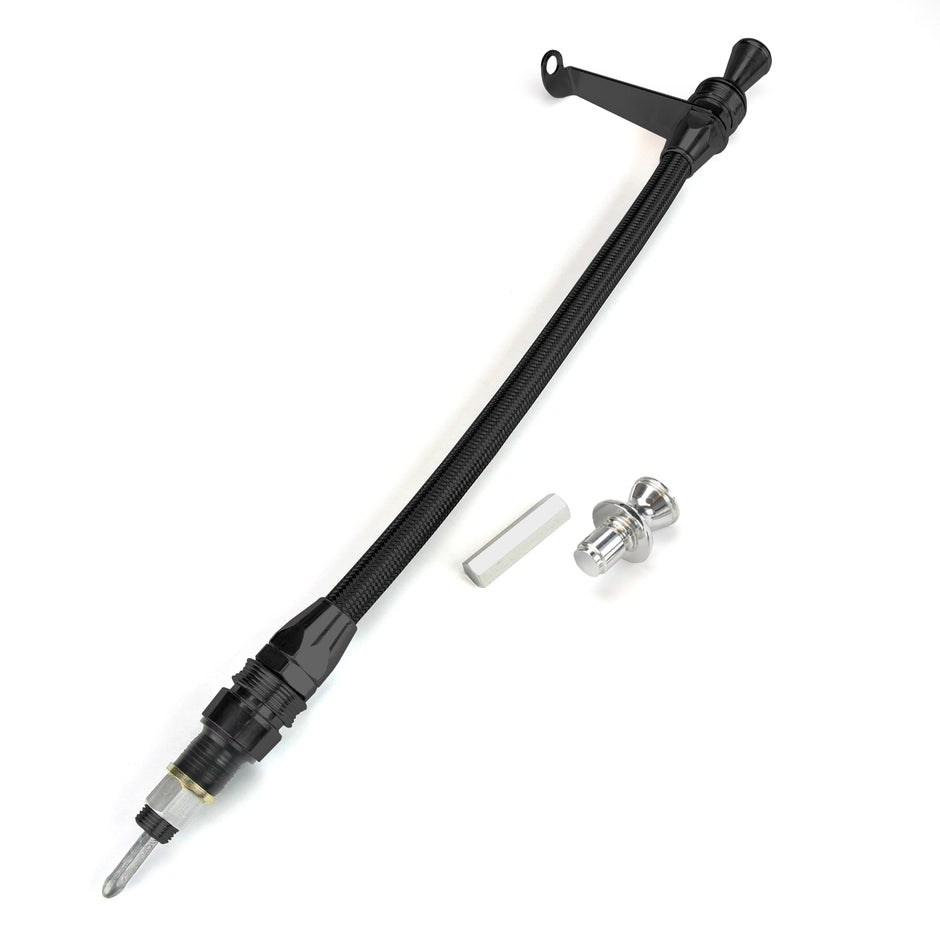 ANCHOR-TIGHT LOCKING BLACK TRANS MOUNT TRANS DIPSTICK FOR TH-200