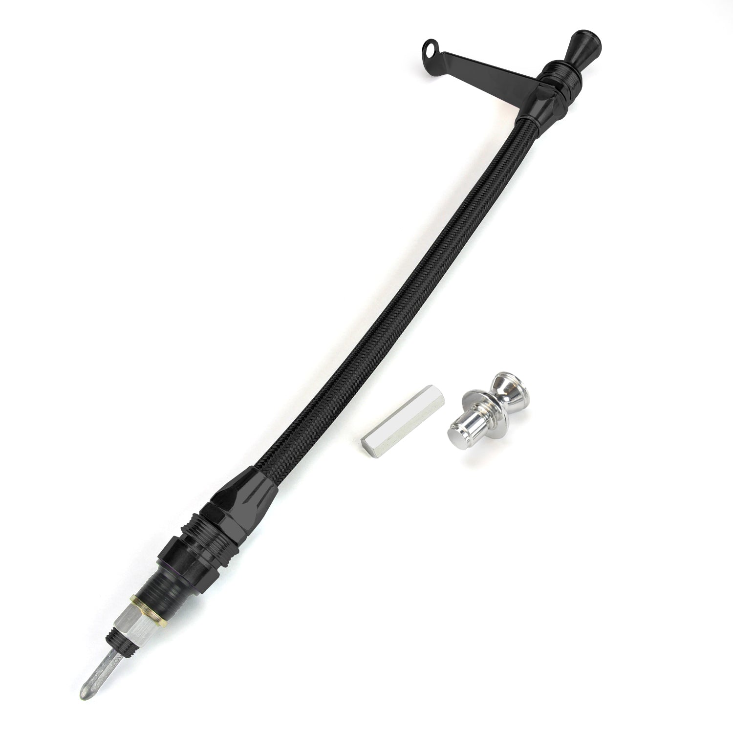 ANCHOR-TIGHT LOCKING BLACK TRANS MOUNT TRANS DIPSTICK FOR TH-200