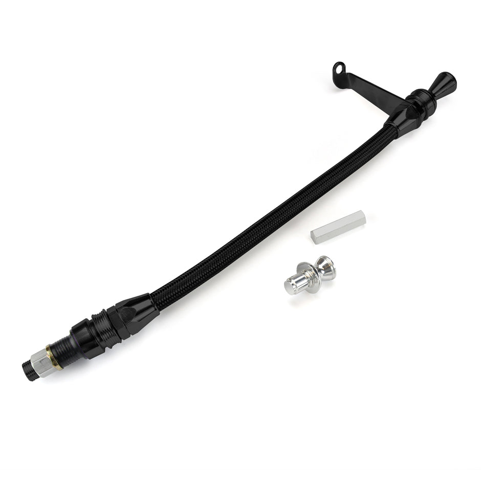 ANCHOR-TIGHT LOCKING BLACK TRANS MOUNT TRANS DIPSTICK FOR 727