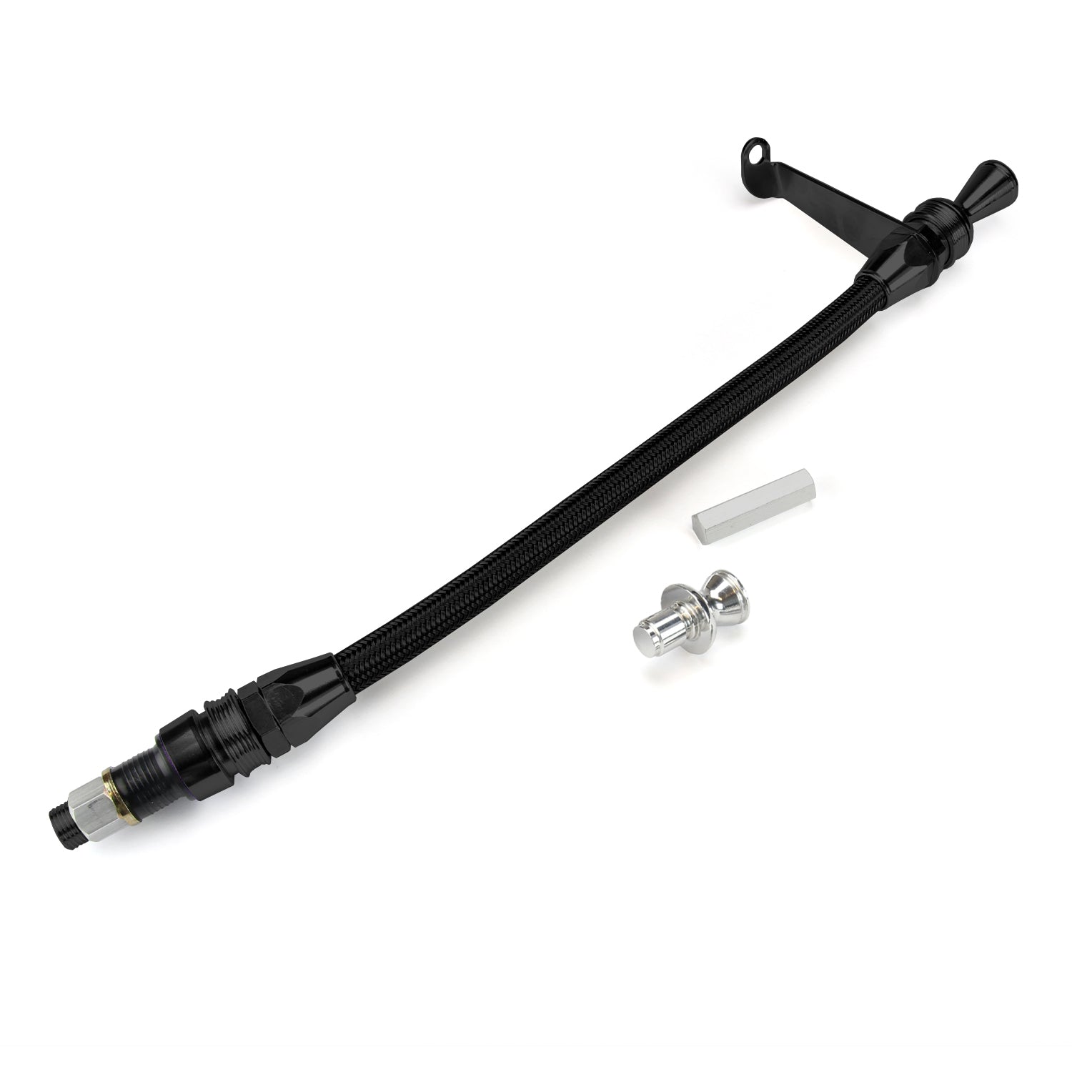 ANCHOR-TIGHT LOCKING BLACK TRANS MOUNT TRANS DIPSTICK FOR 727