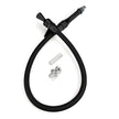 ANCHOR-TIGHT LOCKING BLACK FIREWALL MOUNT TRANS DIPSTICK FOR 727/904/518