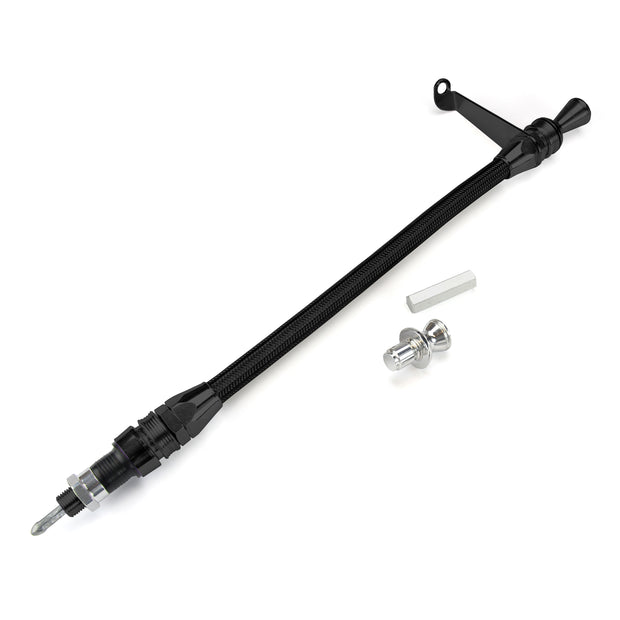 ANCHOR-TIGHT LOCKING BLACK TRANS MOUNT TRANS DIPSTICK FOR TH-400
