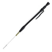 ANCHOR-TIGHT LOCKING BLACK STAINLESS ENGINE DIPSTICK 1986-95 FORD 302 5.0L PUSH INTO BLOCK DRIVER'S SIDE
