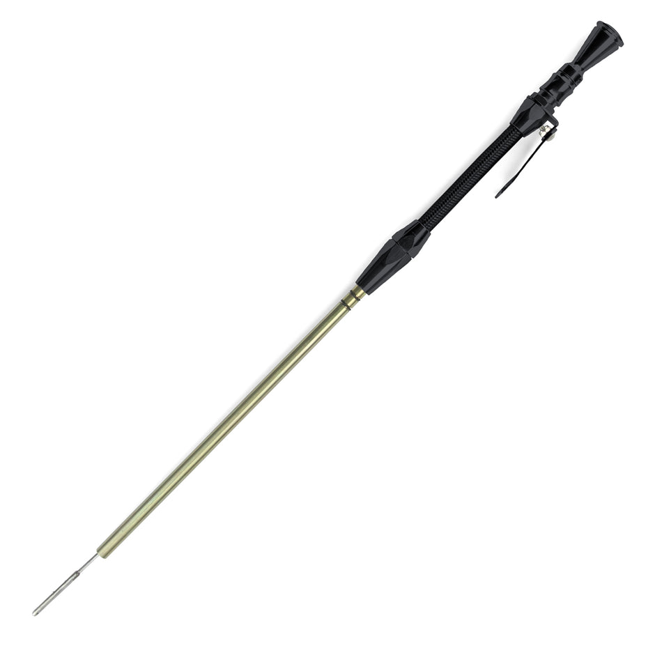 ANCHOR-TIGHT LOCKING BLACK STAINLESS ENGINE DIPSTICK 1969-74 (US), 1971-84 (AUS) FORD 351 CLEVELAND