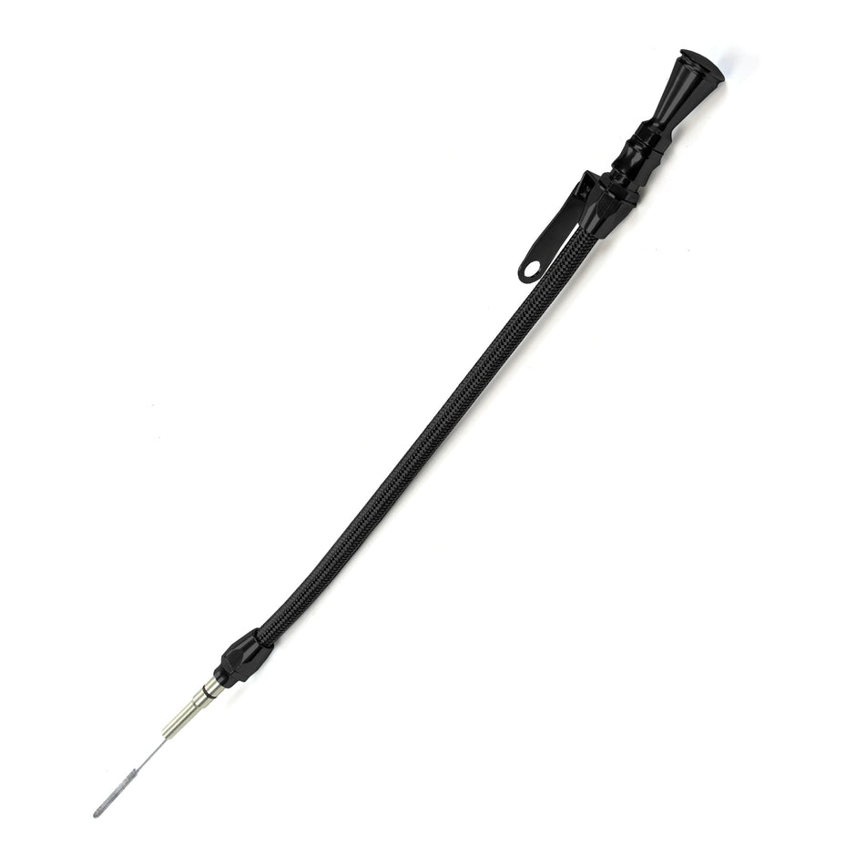 DIPSTICK, ANCHOR TIGHT, LOCKING, ENGINE OIL, GEN 4 LS CORVETTE, PASS SIDE BLACK