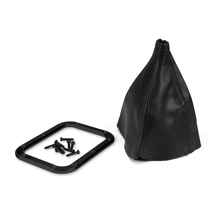 RECTANGULAR BLACK BILLET SHIFTER BOOT & RING
