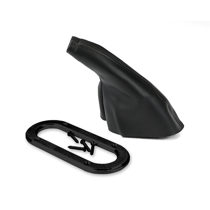 BLACK BILLET FLOOR MOUNT HANDBRAKE BOOT & RING