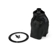 CLASSIC ROUND BLACK STAINLESS SHIFTER BOOT & RING