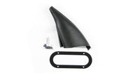 BLACK STAINLESS FLOOR MOUNT HANDBRAKE BOOT & RING