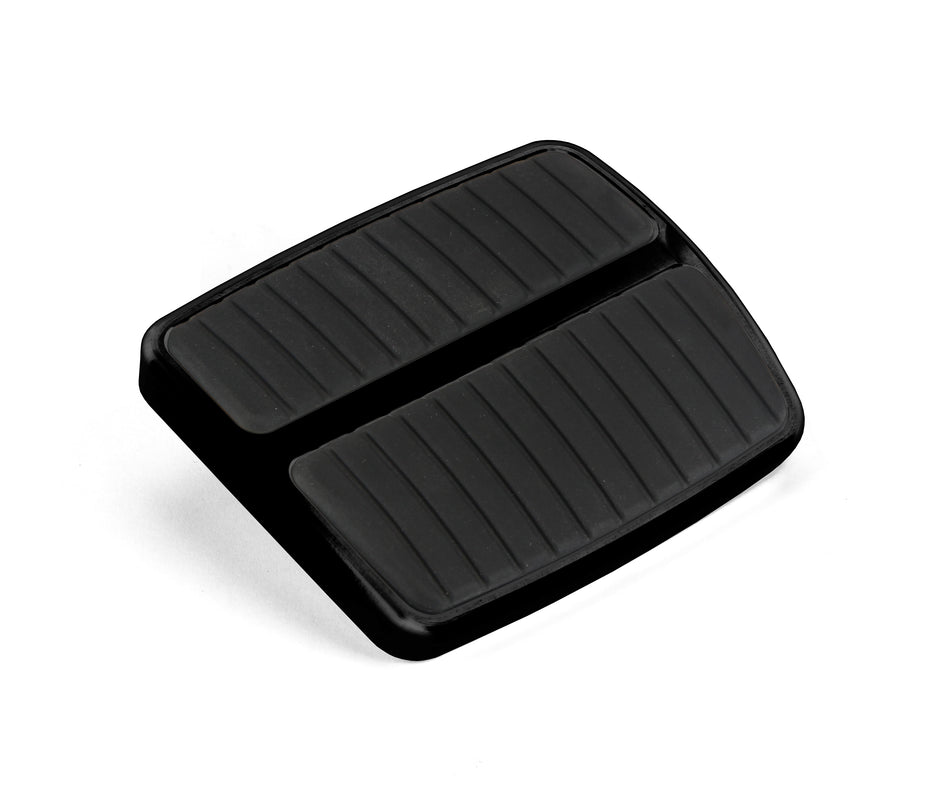 RESTOMOD BLACK BRAKE/CLUTCH PEDAL PAD '58-'70 FULL SIZE GM (B-BODY), '62-'67 CHEVY II (OVAL), '58-'62 CORVETTE