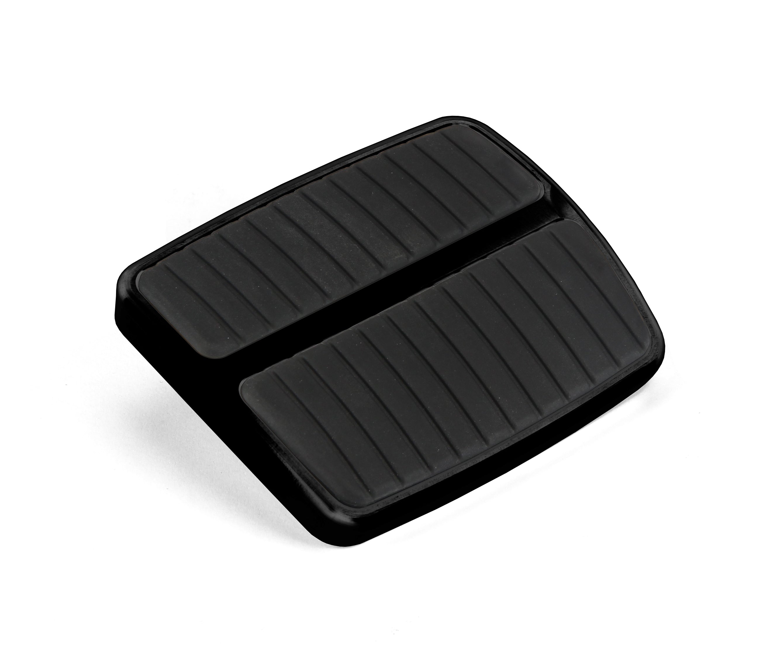 RESTOMOD BLACK BRAKE/CLUTCH PEDAL PAD '58-'70 FULL SIZE GM (B-BODY), '62-'67 CHEVY II (OVAL), '58-'62 CORVETTE