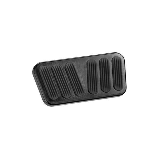 AUTO NON-POWER BRAKE PEDAL PAD FOR '55-'57 CHEVY WITH RUBBER INSERT