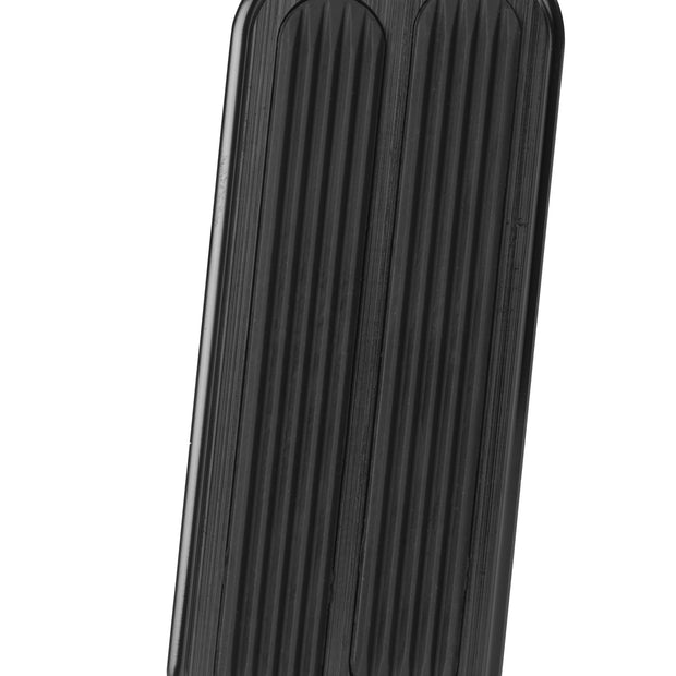 BLACK THROTTLE PEDAL PAD FOR '67-'81 CAMARO/FIREBIRD WITH RUBBER INSERT