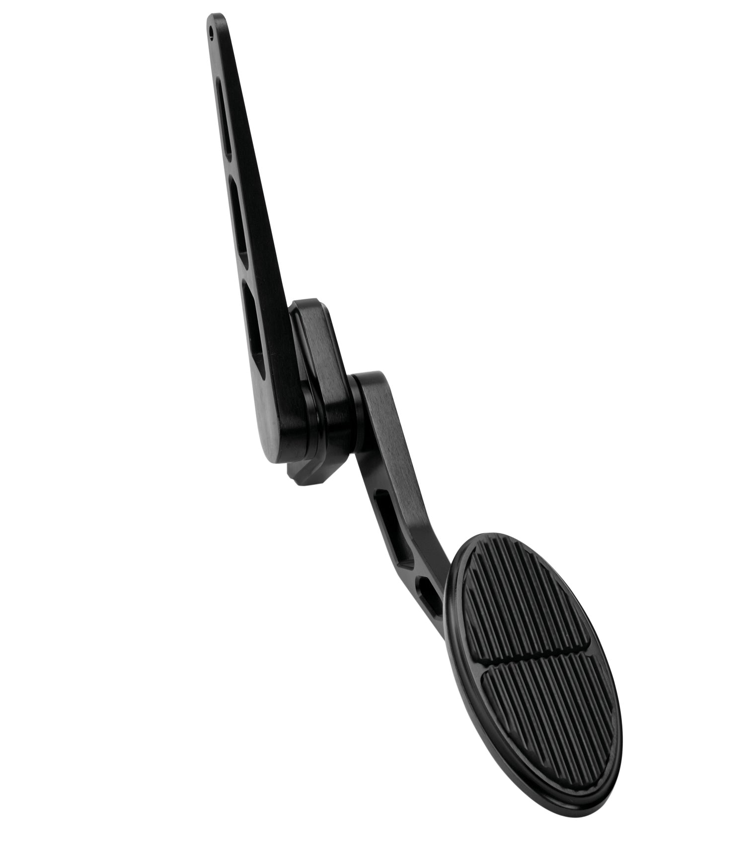 STANDARD OVAL BLACK THROTTLE ASSEMBLY WITH RUBBER INSERT