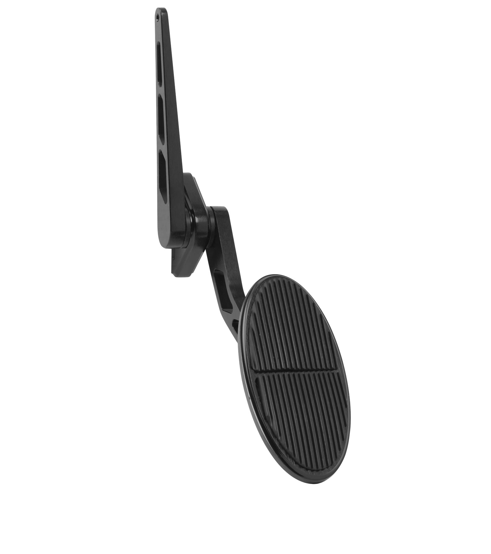 XL OVAL BLACK THROTTLE ASSEMBLY WITH RUBBER INSERT