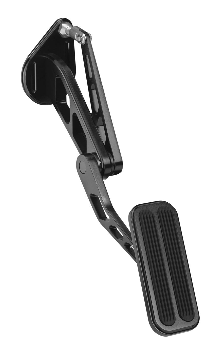 BLACK THROTTLE ASSEMBLY FOR '64-'68 MUSTANG WITH RUBBER INSERT