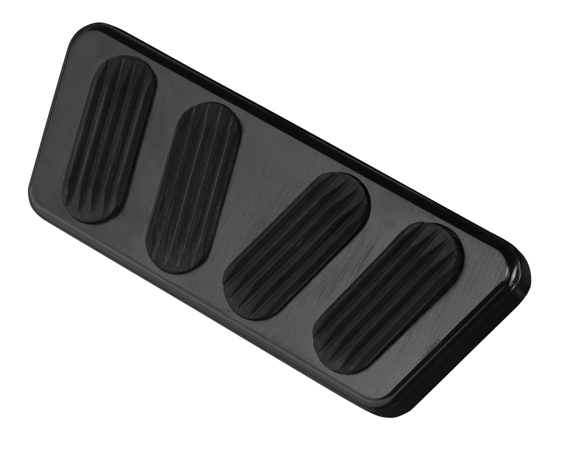 BLACK AUTO BRAKE PAD FOR '64-'68 MUSTANG WITH RUBBER INSERT