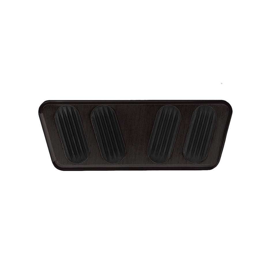 BLACK AUTO BRAKE PAD FOR '69-'70 MUSTANG WITH RUBBER INSERT