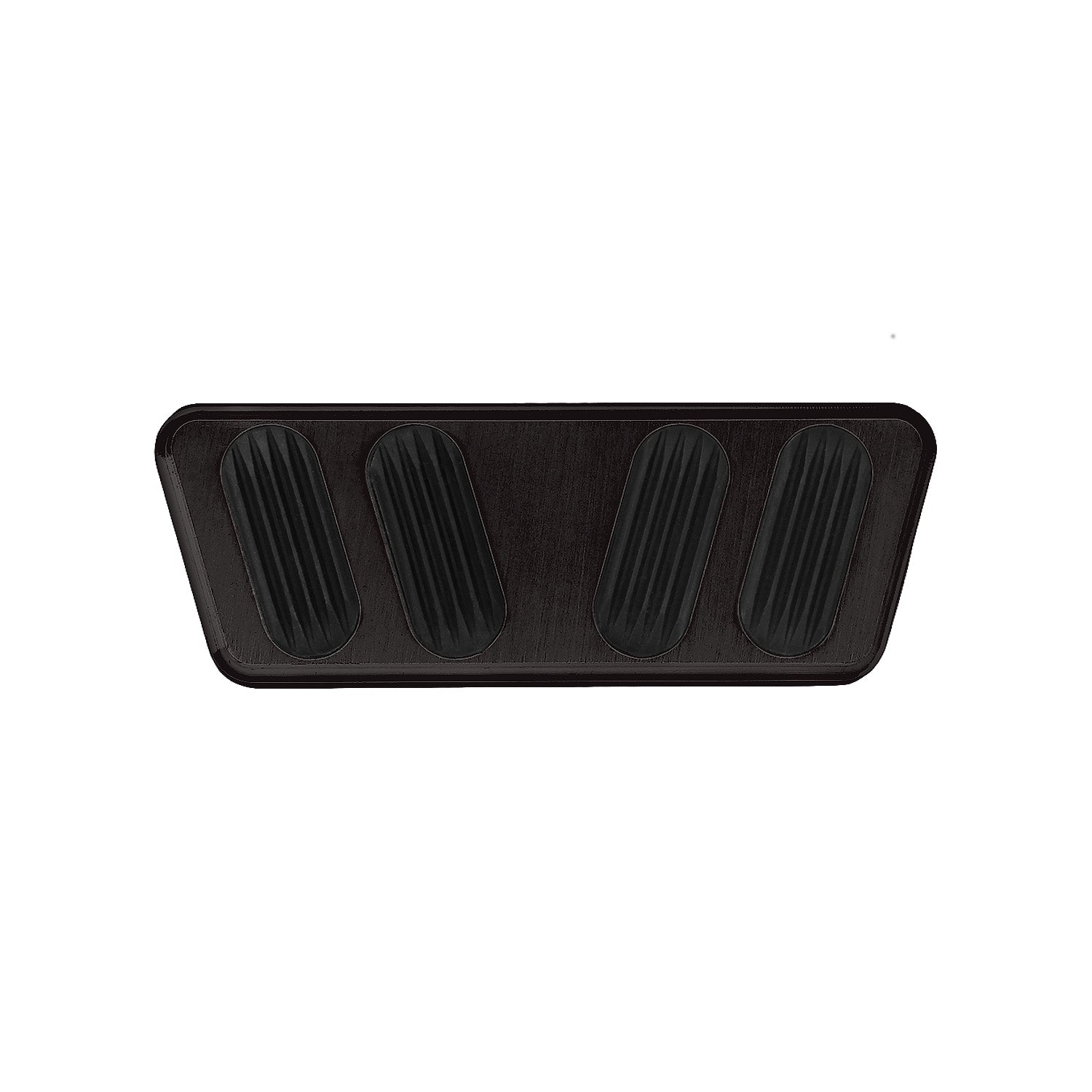 BLACK AUTO BRAKE PAD FOR '69-'70 MUSTANG WITH RUBBER INSERT