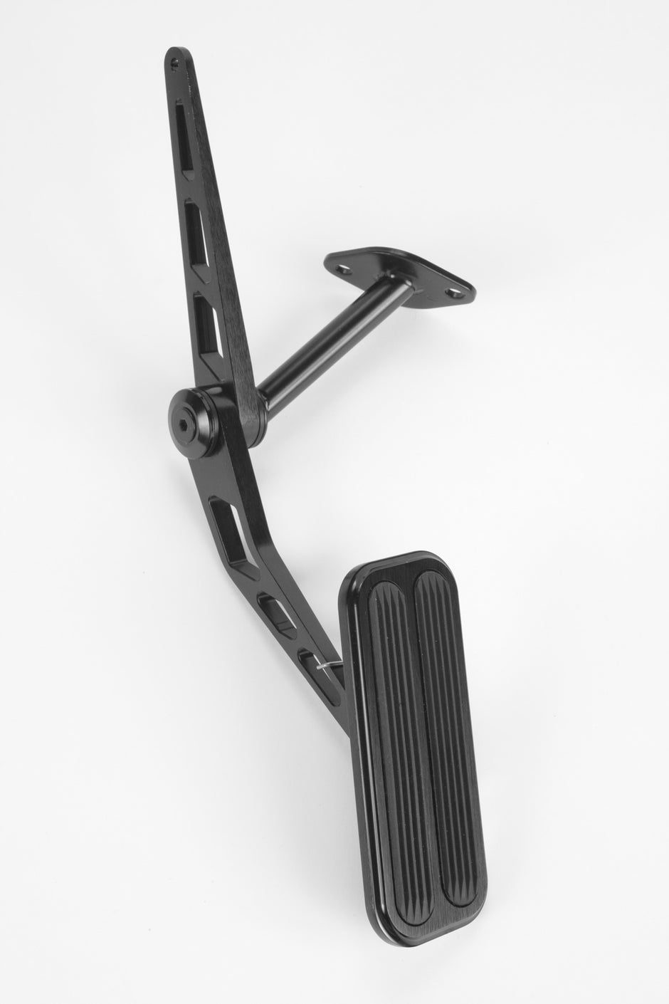 BLACK THROTTLE ASSEMBLY FOR '64-'67 CHEVELLE WITH RUBBER INSERT