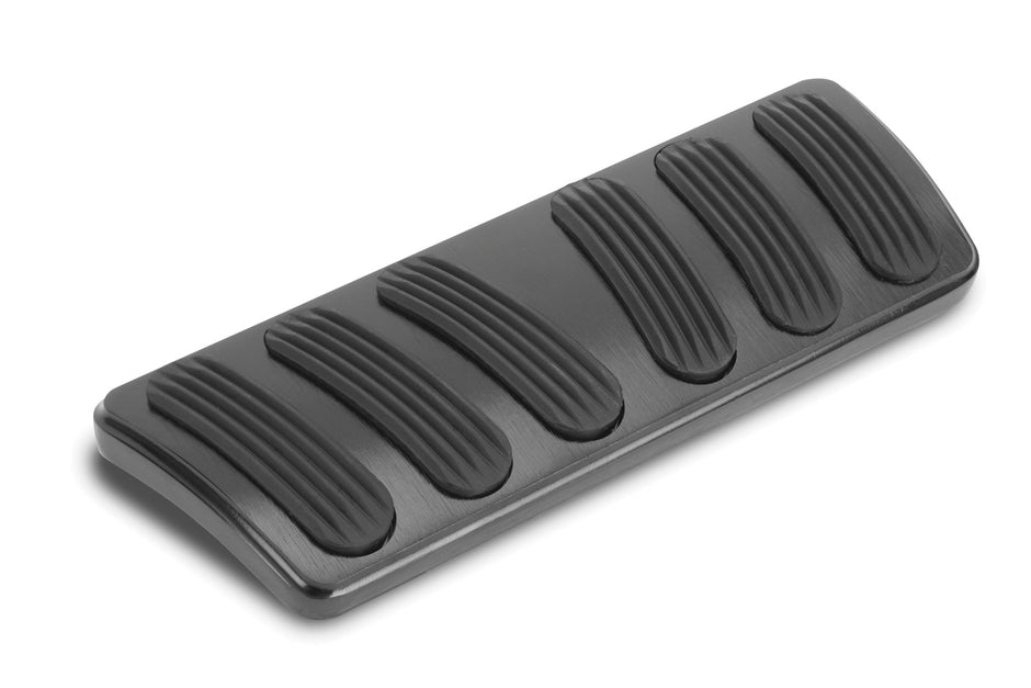 CURVED BLACK AUTO BRAKE PEDAL PAD FOR '67-'69 DART/CUDA