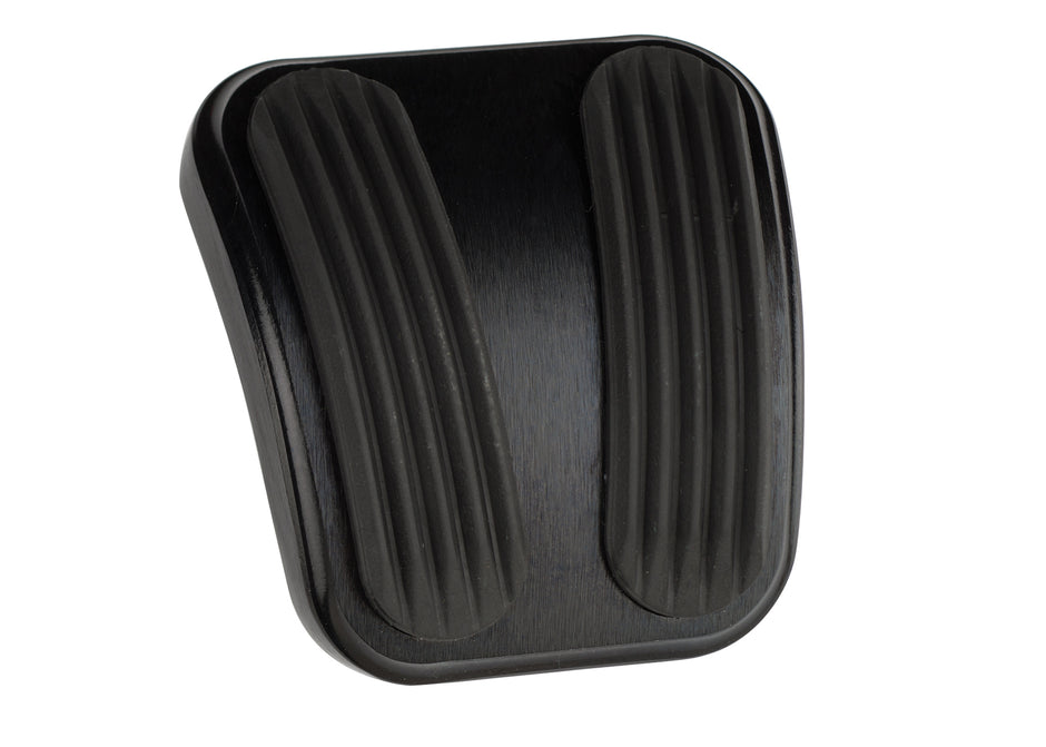 CURVED BLACK E-BRAKE PEDAL PAD FOR '66-'77 BRONCO
