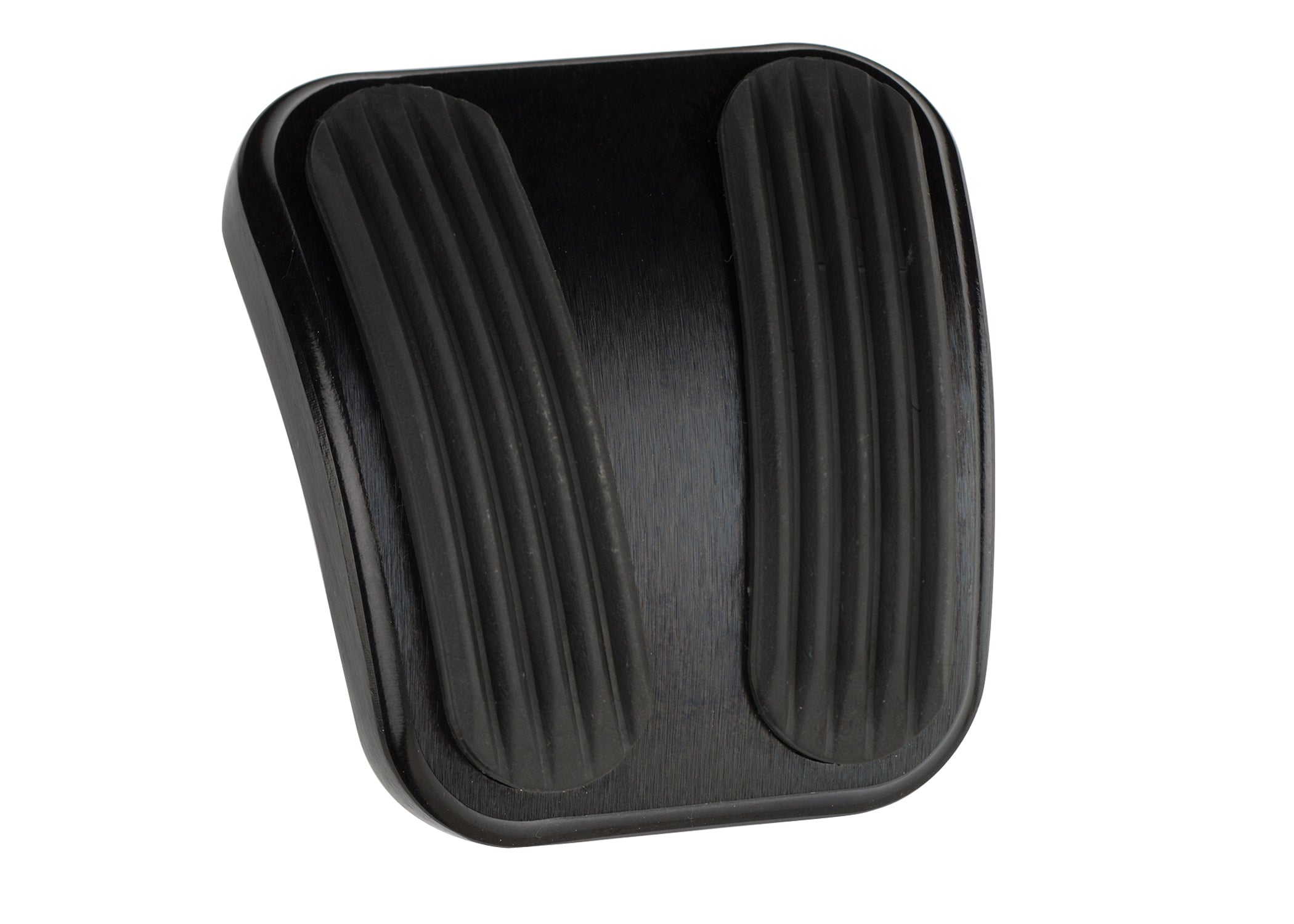 CURVED BLACK E-BRAKE PEDAL PAD FOR '66-'77 BRONCO