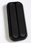 BLACK THROTTLE PEDAL PAD FOR '66-'77 BRONCO