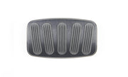 XL CURVED BLACK AUTO NON-POWER BRAKE PEDAL PAD FOR '66-'77 BRONCO