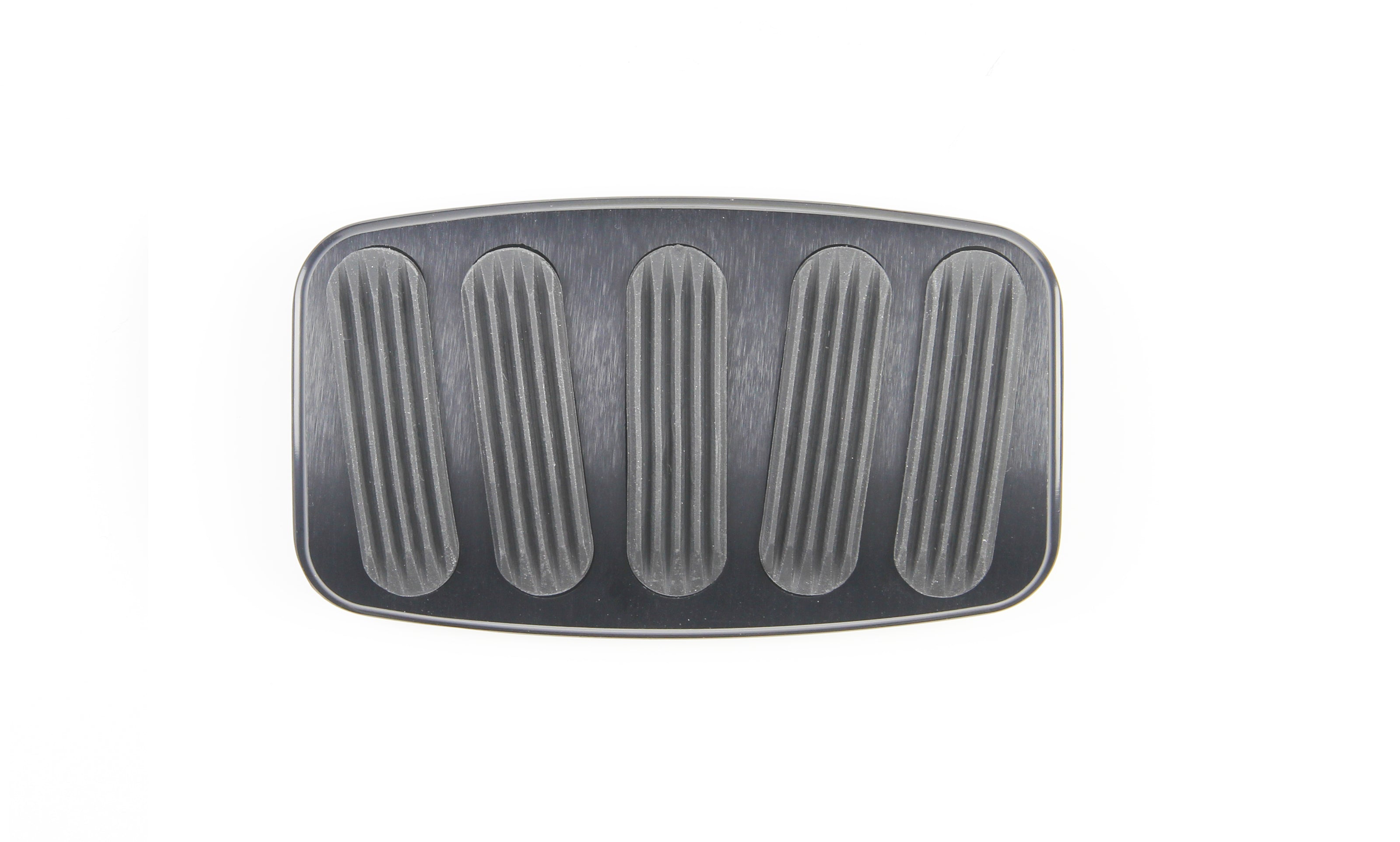 XL CURVED BLACK AUTO NON-POWER BRAKE PEDAL PAD FOR '66-'77 BRONCO