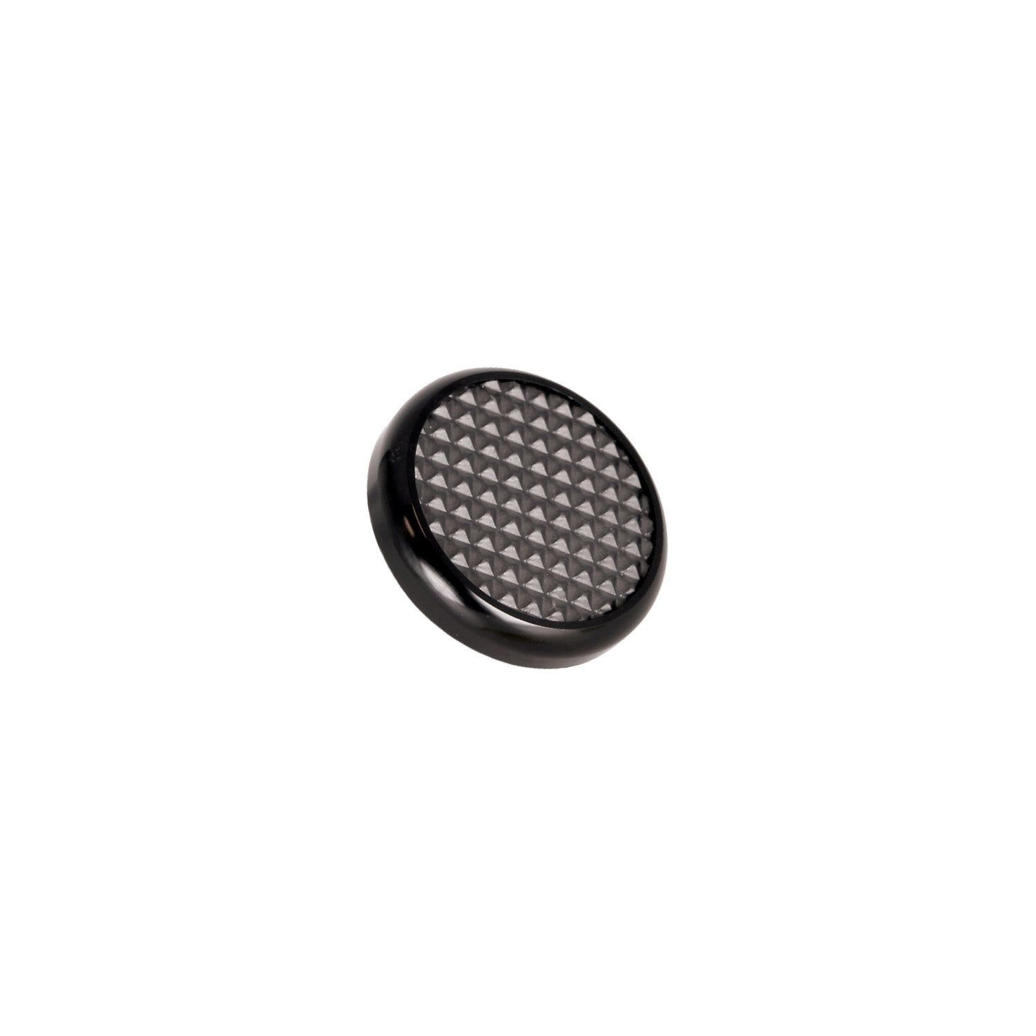 GOOLSBY EDITION BLACK ROUND BRAKE/CLUTCH PEDAL PAD