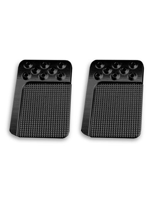 GOOLSBY EDGE EDITION BLACK BRAKE/CLUTCH PEDAL PADS