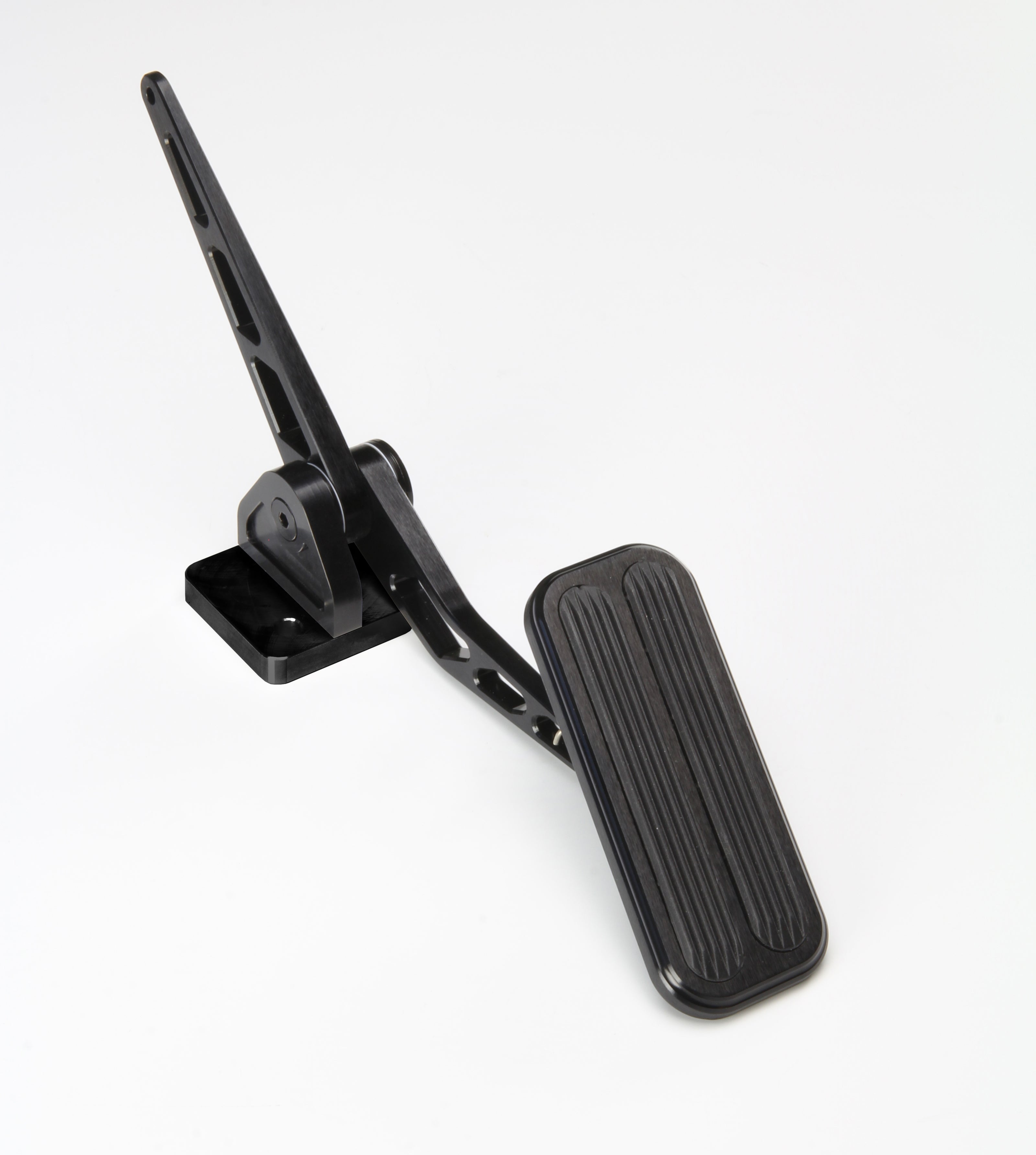 BLACK THROTTLE ASSEMBLY FOR '68-'72 CHEVELLE WITH RUBBER INSERT