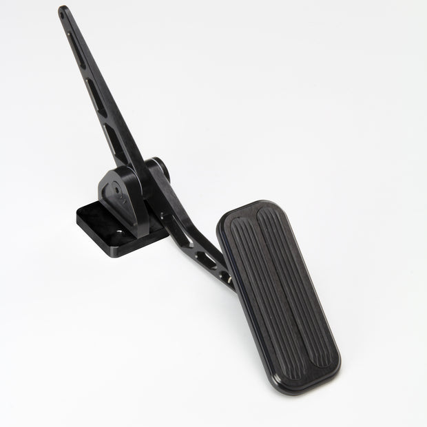 BLACK THROTTLE ASSEMBLY FOR '68-'72 CHEVELLE WITH RUBBER INSERT