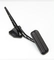 BLACK THROTTLE ASSEMBLY FOR '70-'81 CAMARO/FIREBIRD WITH RUBBER INSERT