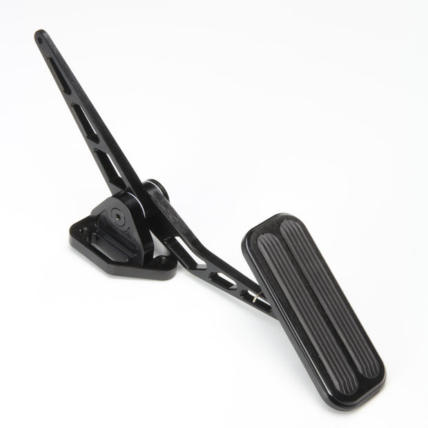 BLACK THROTTLE ASSEMBLY FOR '70-'81 CAMARO/FIREBIRD WITH RUBBER INSERT
