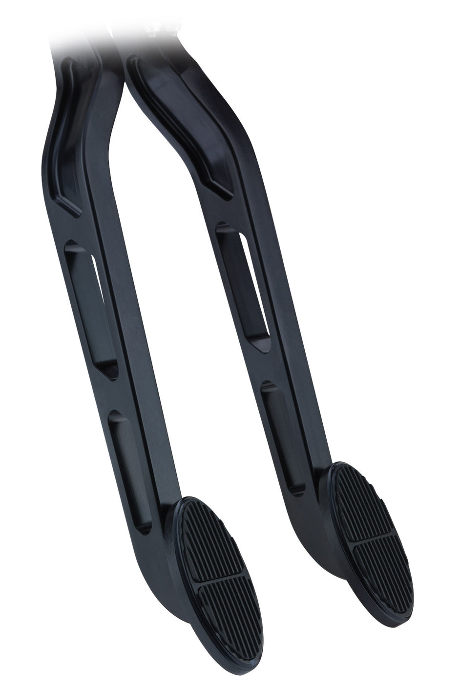 STANDARD BLACK BRAKE & CLUTCH ARMS FOR KUGEL COMPONENTS REVERSE 90 DEGREE WITH OVAL PADS